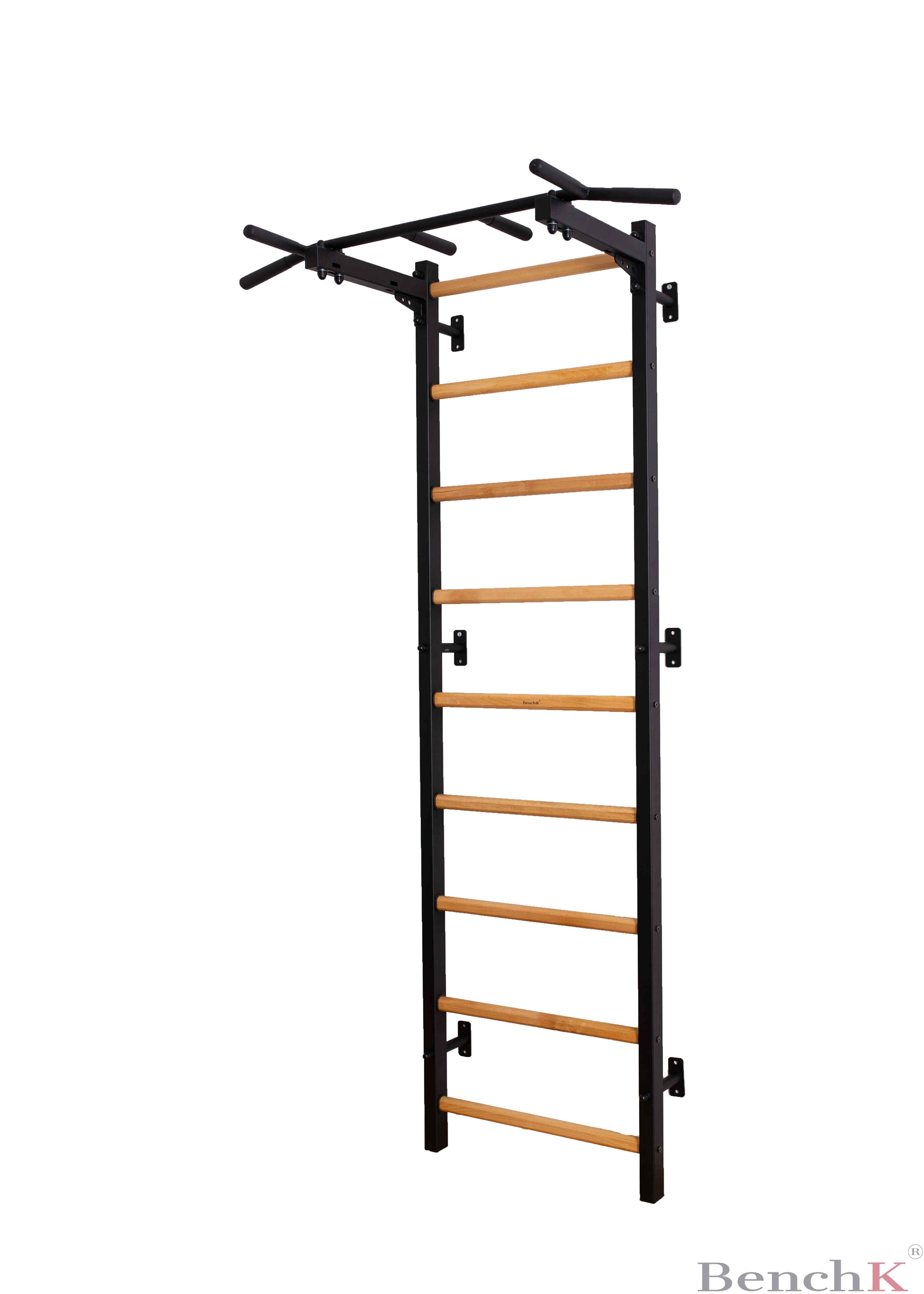 BenchK 721 Wall Bars with Fixed Pull Up Bar