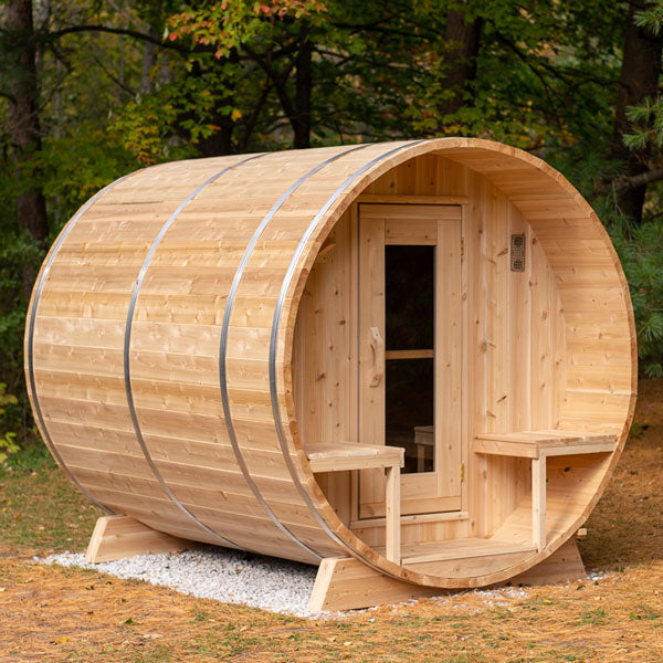 Leisurecraft Dundalk Ct Serenity Barrel 4 Person Sauna