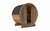 SaunaLife Model E6 Sauna Barrel ERGO Series | 3-Person