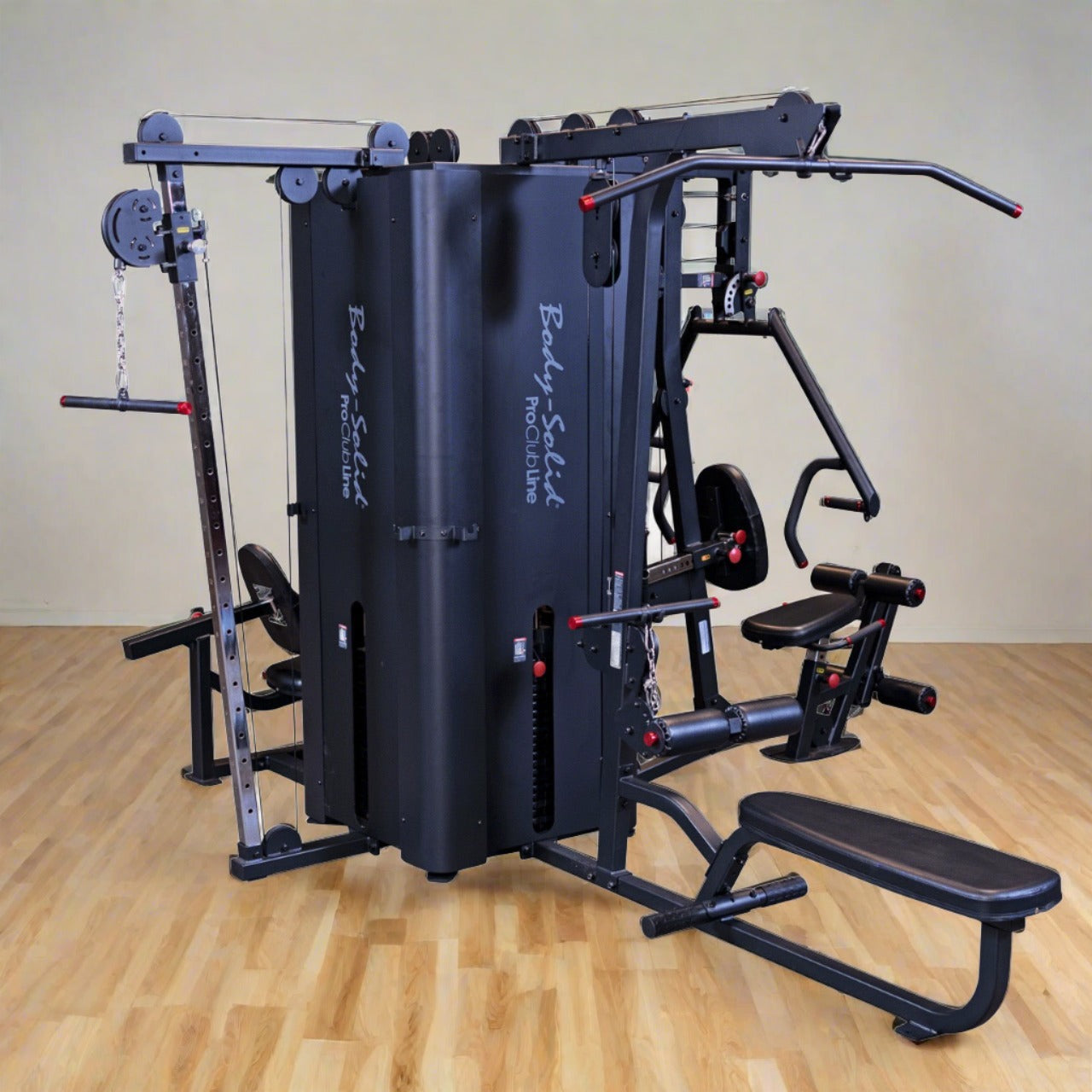 Body Solid Pro Clubline S1000 Four-stack Gym