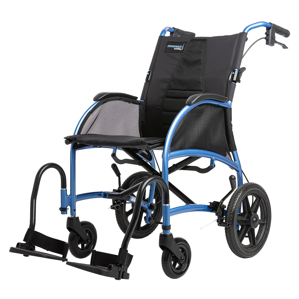 Strongback 12S+AB Transport Wheelchair