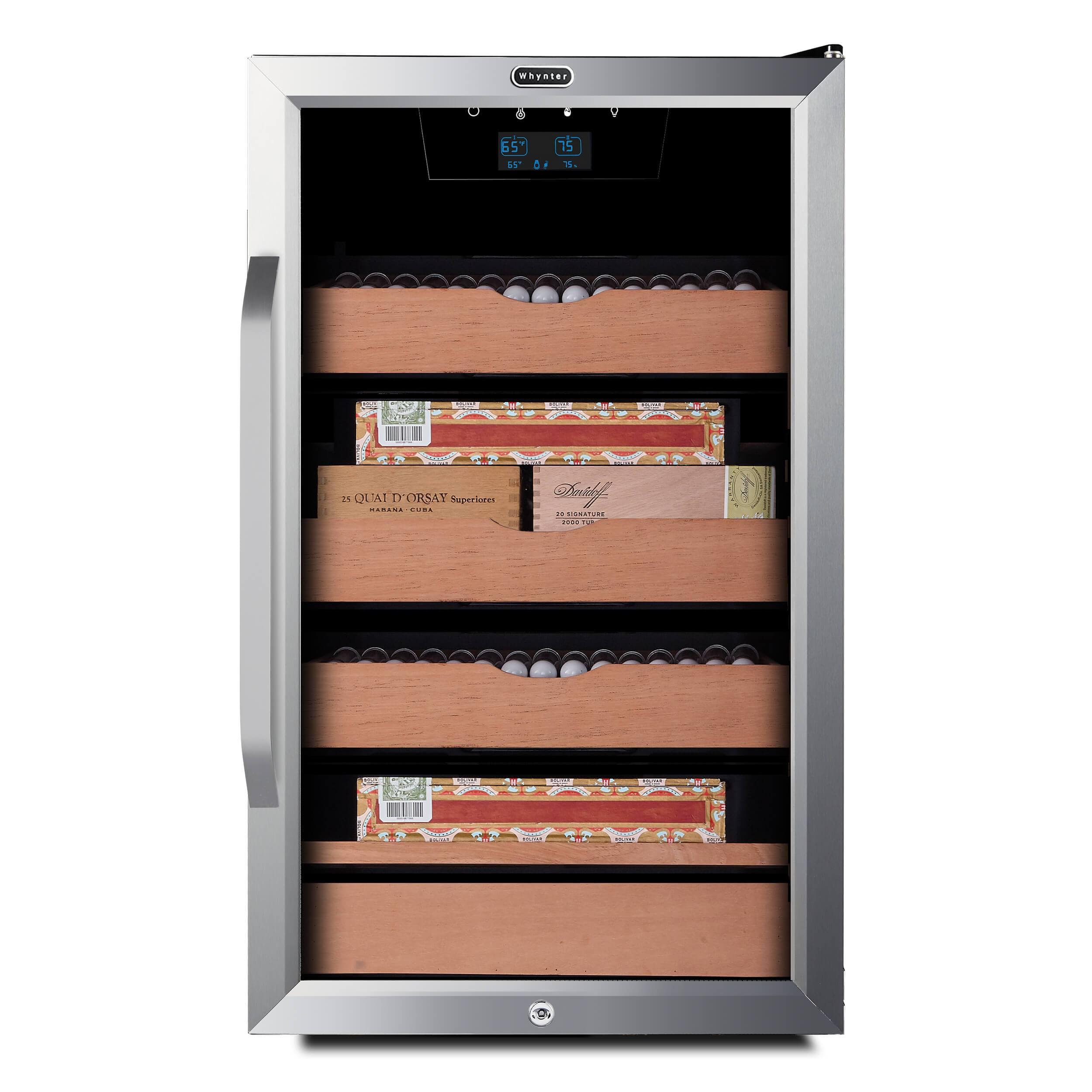Whynter CHC-421HC 4.2 cu.ft. Cigar Cabinet Cooler Humidor