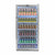 Whynter CBM-815WS Freestanding 8.1 cu. ft. Stainless Steel Commercial Beverage Merchandiser Refrigerator with Superlit Door and Lock – White