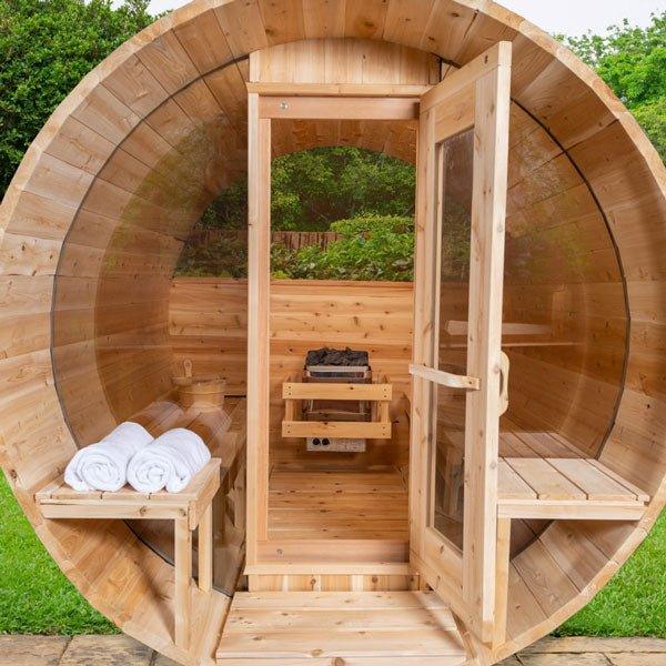 Leisurecraft Dundalk Tranquility MP Barrel Sauna - Repose Hub
